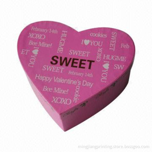 Heart-Shaped Box , Customized Design and Logo Are Accepted